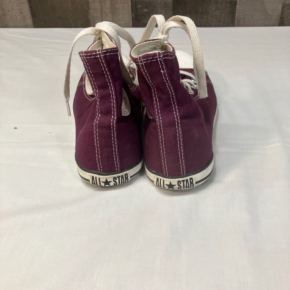 Converse Chuck Taylor All Star High Top‎ Purple Canvas Sneakers Mens 4 Womens 6 - Picture 4 of 8
